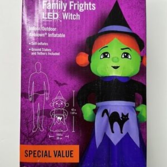 NIB Family Freights Led witch - Picture 2 of 3